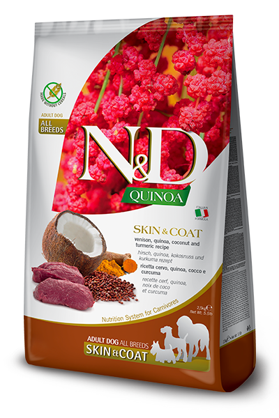 442_17_nd-quinoa-adult-skin-coat-venison - HappyPets Pantry Toronto