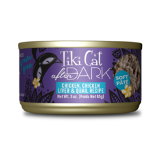 TIKI CAT After Dark Soft Pate Wild Chicken & Quail 3oz