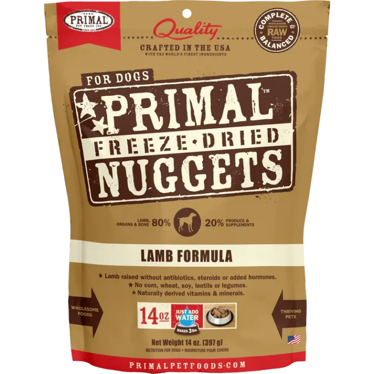 Primal Freeze Dried Lamb Nuggets Dog