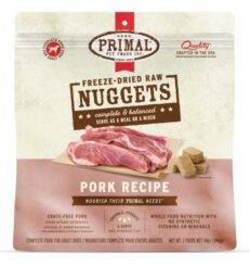 Primal Freeze Dried Pork Nuggets Dog Food