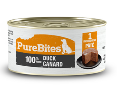 PUREBITES® PATES 100% PURE DUCK WET DOG FOOD, 2.5 OZ