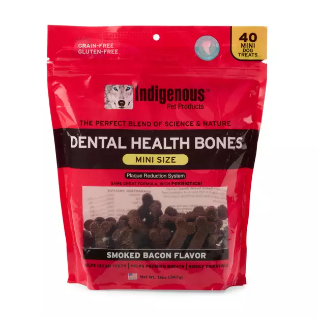Indigenous Pet Dental Health Bones MINI - Smoked Bacon