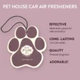 PET HOUSE Lavender Green Tea Car Air Freshener