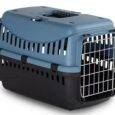 Bergamo Gipsy Eco Large Metal Door Pet Carrier Laguna Blue Dog 1pc 58x38x38cm 1807-27285787