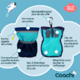 Company of Animals Coachi Pro Train & Treat Bag Navy & Light Blue 27441322@4