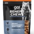 Go Benefit Chews Weight Management + Joint Care Soft and Chewy Treats Chicken Recipe Dog 170g 508-0069462