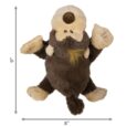 Kong Cozie Funky Monkey Dog Toy ZY25_DIM_OFF_PK_1