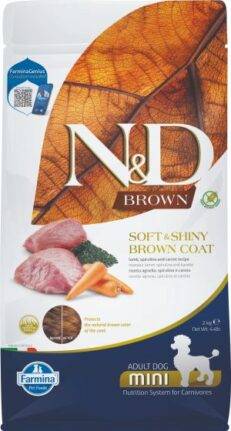 Farmina Brown Coat Lamb, Carrot and Kelp Mini Dog Food 2kg