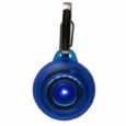 Rogz RogLite Safety Light Tag IDL02-B-LightOn-Front-Blue