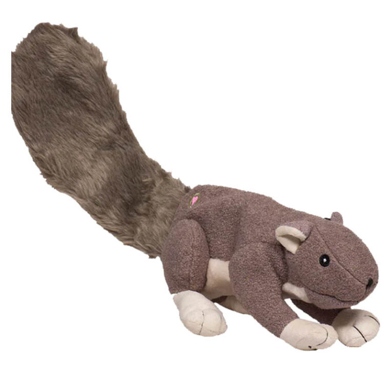 HuggleHounds Feller Squirrel – Big Feller Dog Toy d840-01002