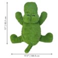 Kong Cozie Ali Alligator Dog Toy ZYX1_DIM_OFF_PK_1