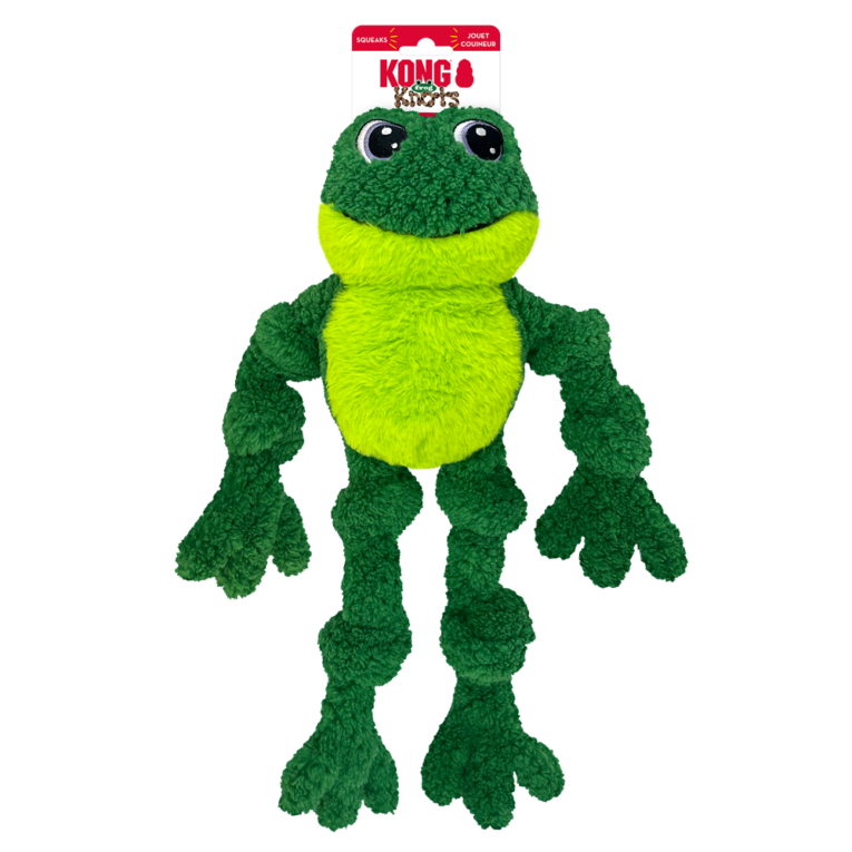 Kong Knots Frog Dog Toy - Large_X-Large d47-49996-1