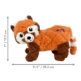 Kong Scampers Red Panda Dog Toy SCP22_DIM_OFF_PK_1