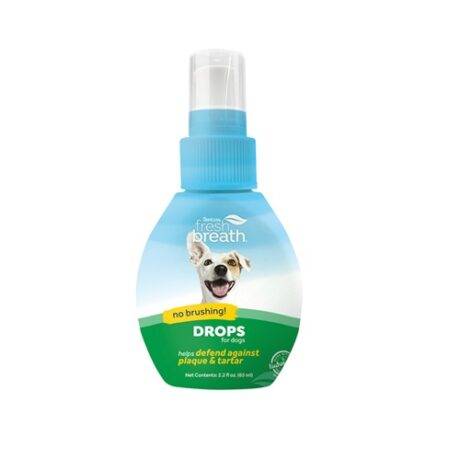 TropiClean no brushing Fresh Breath Oral Care Drops for Dogs