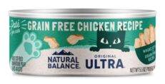 NATURAL BALANCE Original Ultra Grain Free Chicken Cat Wet Food 5.5oz