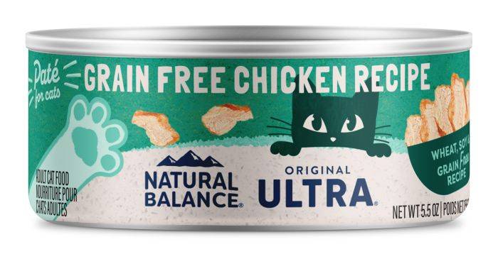 NATURAL BALANCE Original Ultra Grain Free Chicken Cat Wet Food 5.5oz 681-76355309