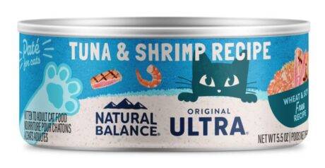 Natural Balance Tuna & Shrimp Formula Cat Wet Food 5.5oz