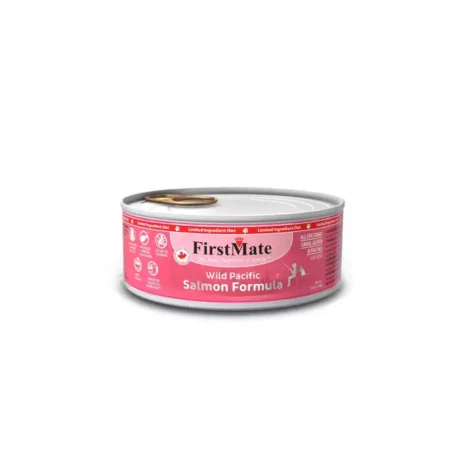 FirstMate Grain Free LID Salmon Cat Wet Food 156g