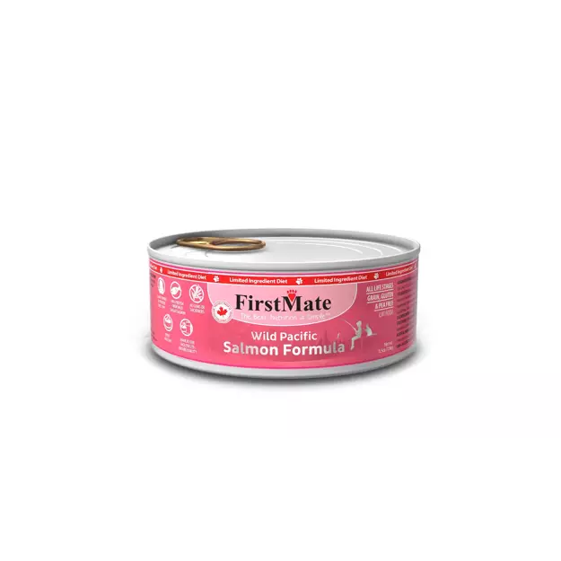 FirstMate Grain Free LID Salmon Cat Wet Food 156g – HappyPets Pantry