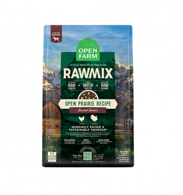 Open Farm RawMix Open Prairie Recipe with Ancient Grains Dry Dog Food 3.5lb
