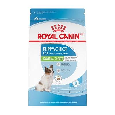 Royal Canin Size Health Nutrition X-Small Puppy Food 3LBS