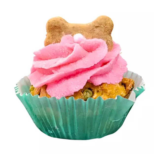 Milo & Lily Pupcake Chicken & Bacon Dog Treat 135g