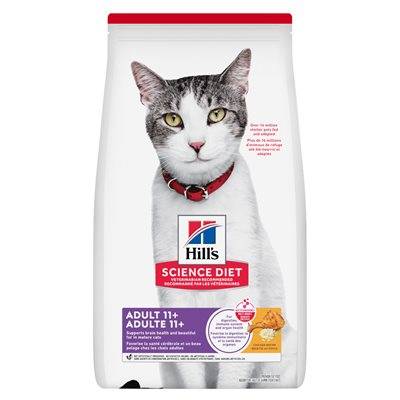 Hill's Science Diet Senior 11+ Cat Food Chicken 7LB