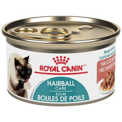 Royal Canin Feline Care Nutrition Hairball Care Thin Slices in Gravy Cat Food 3oz