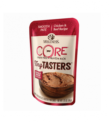 Wellness CORE Tiny Tasters Chicken & Beef Wet Cat Food 1.75 oz