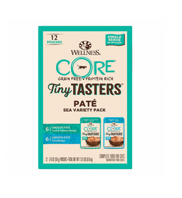 Wellness CORE Tiny Tasters Pâté Sea Variety Pack 1.75 oz