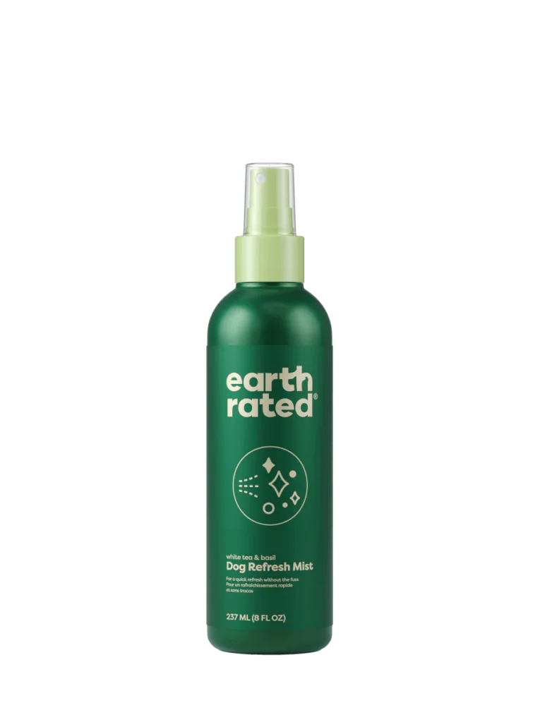earth rated Dog Refresh Mist Natural Dog Deodorizing Spray 8oz