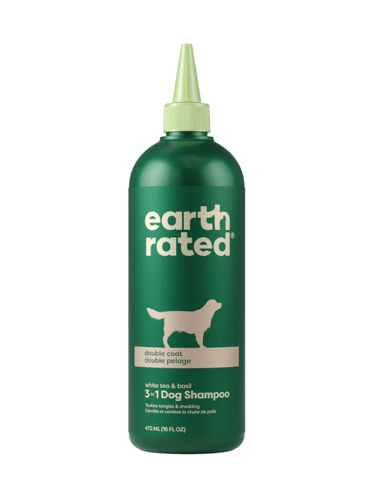 earth rated Double Coat 3-in-1 Dog Shampoo 16oz