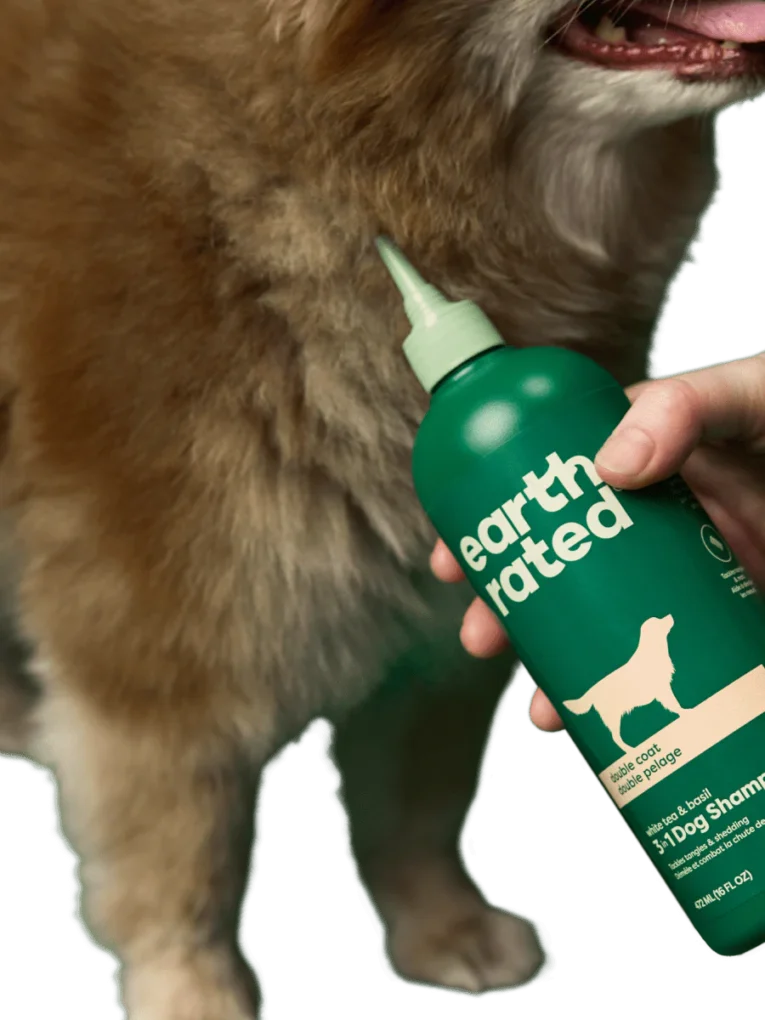 earth rated Double Coat 3-in-1 Dog Shampoo 16oz7
