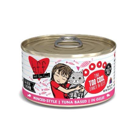 Weruva B.F.F. Tuna Too Cool Dinner in Gelee Cat Wet Food 3oz