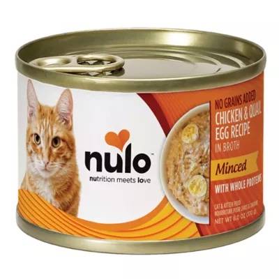 Nulo Finely Minced chicken & quail egg recipe Cat & Kitten Wet Food 2.8 oz