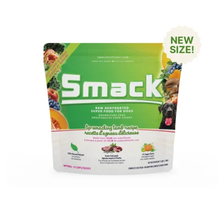 Smack Lip Smacking Lamb Raw Dehydrated Dog Food 250g