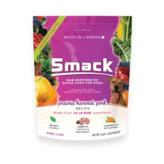 Smack Prairie Harvest Pork Dog Raw Dehydrated Food 250g