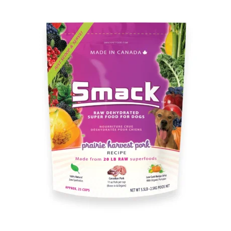 Smack Prairie Harvest Pork Dog Raw Dehydrated Food 250g