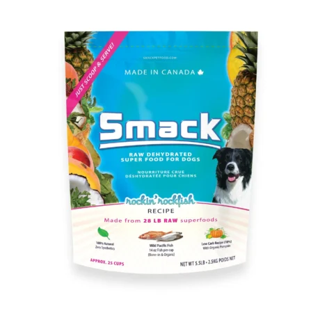 Smack Rockin' Rockfish Dog Raw Dehydrated Food 210g