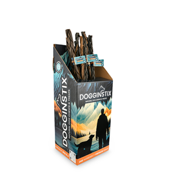 DOGGINSTIX Braided Lamb Collagen 24" Natural Dog Chews & Treats, 1pc