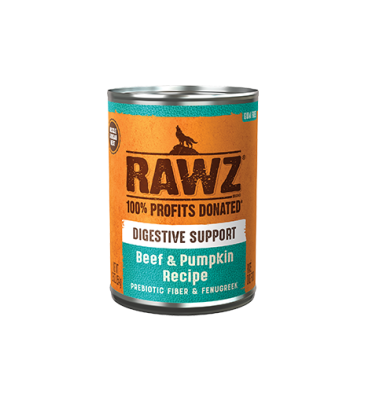 RAWZ Digestive Support Beef & Pumpkin Wet Dog Food 12.5oz