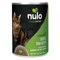 Nulo Duck & Tuna Recipe Pate Cat Wet Food 12.5oz