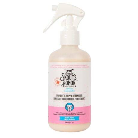 Skout's Honor Happy Puppy Probiotic Detangler Spray 8oz
