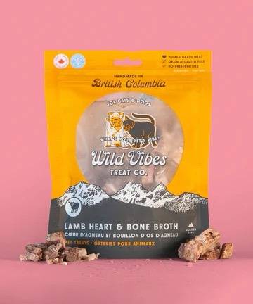 Wild vibes treat co Lamb Heart & Bone Broth