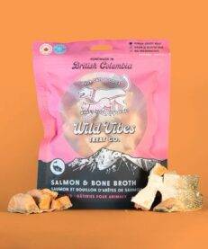 Wild vibes Treat Salmon & Bone Broth Treat 75 g
