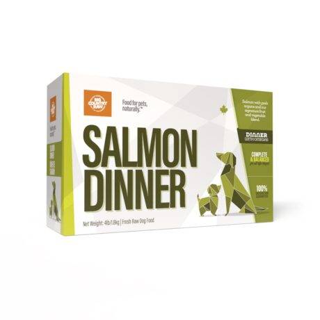 Big Country Raw Salmon Dinner Carton - 4 lb