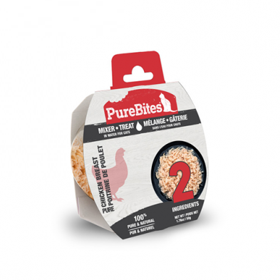 PureBites Whole Food Chicken Breast Wet Cat Food 50 gm