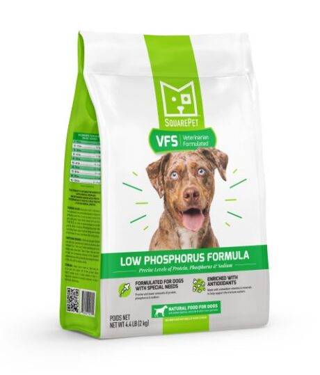 Square Pet VFS Canine Low Phosphorus 4.4lb/2kg Dog Food