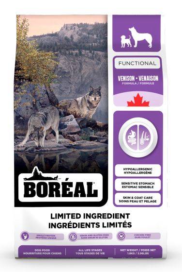 Boreal Functional Limited Ingredients All Breeds Venison Dog Food 10kg
