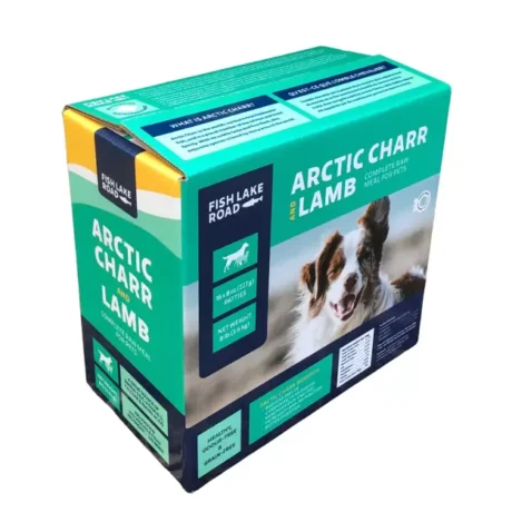 Fish Lake Road Complete Raw Meal - Arctic Charr & Lamb Frozen Raw Dog Food 8lb